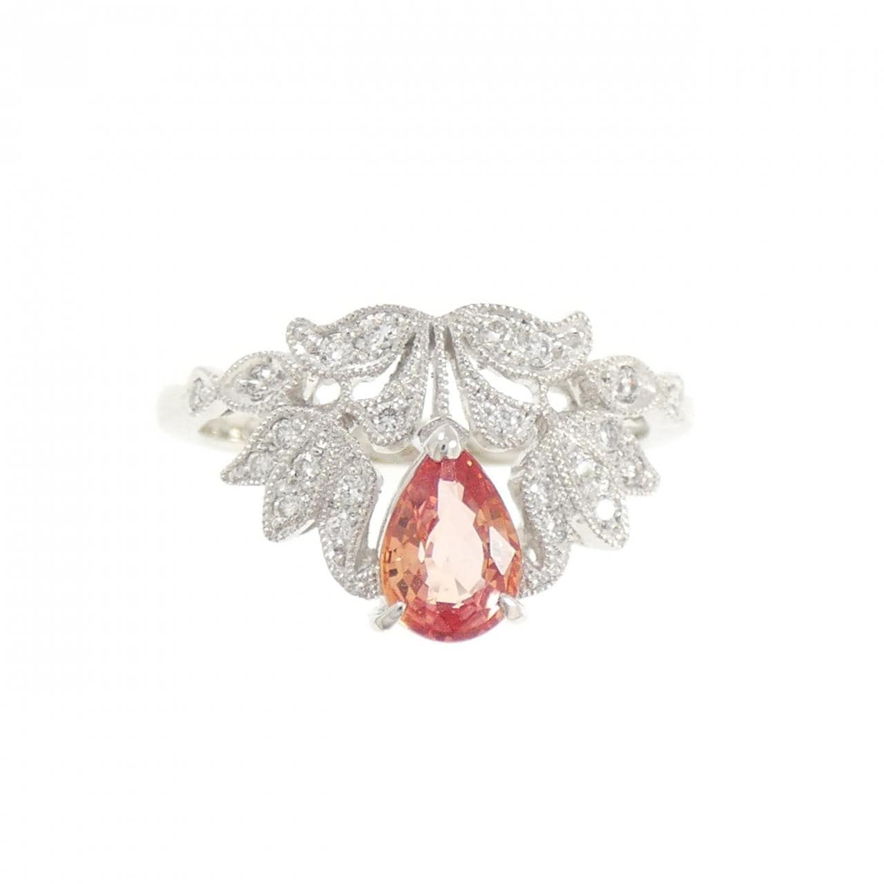 PT950 サファイヤ リング 0.62CT