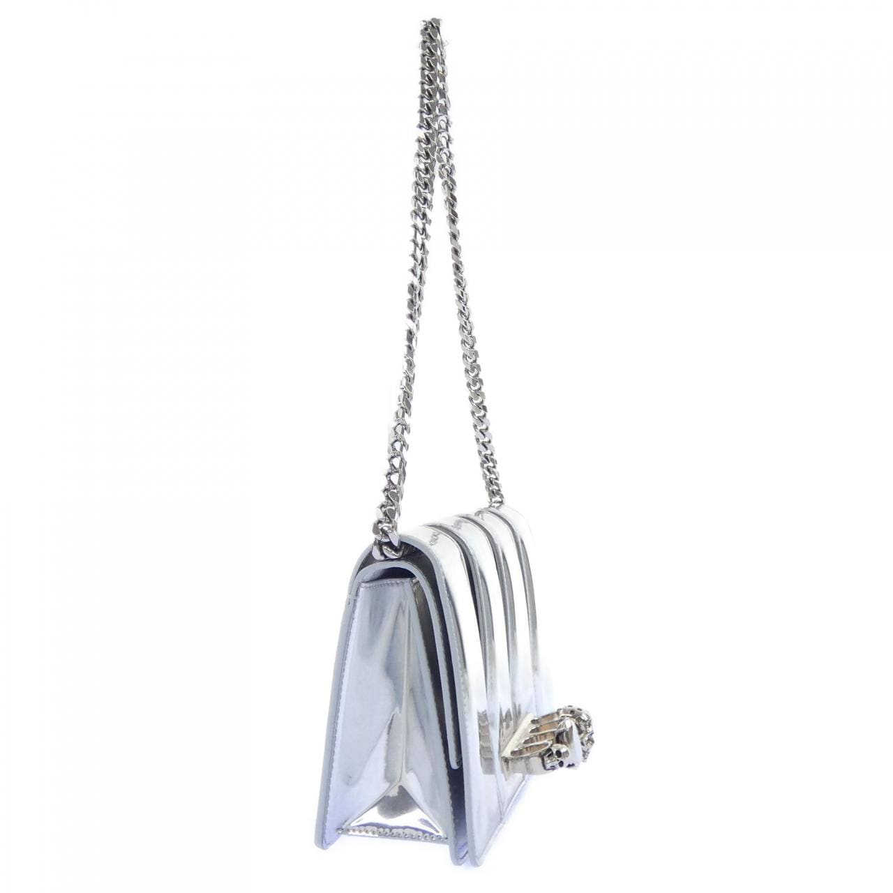 アレキサンダーマックイーン ALEXANDER McQUEEN 4リング スラッシュ ショルダー BAG