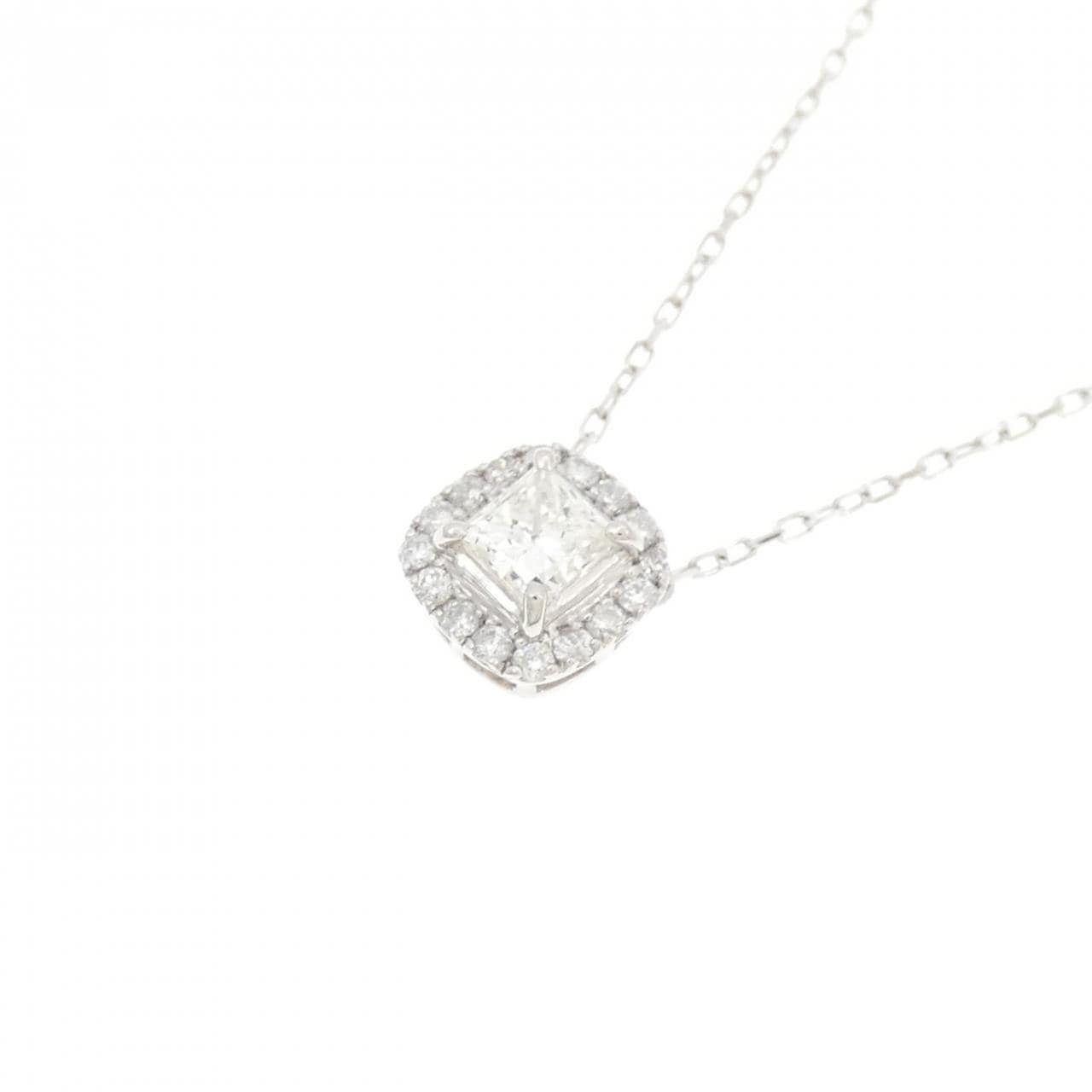 PT900/PT850 ダイヤモンド ネックレス 0.30CT