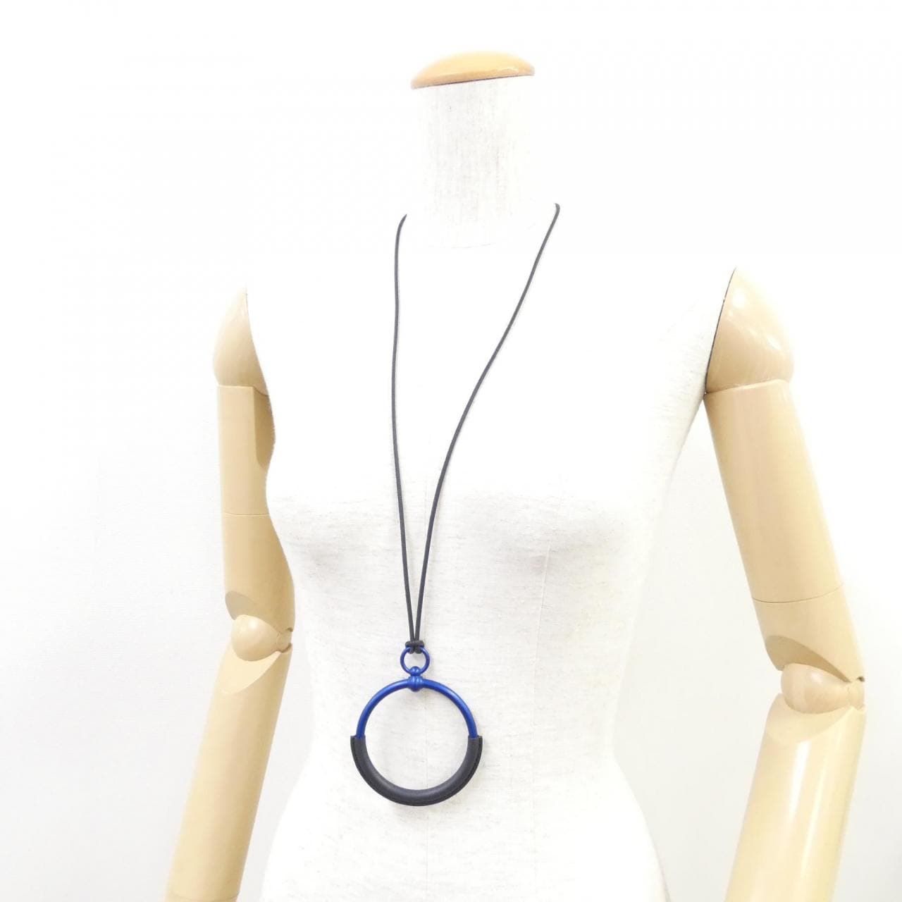 [Unused items] HERMES loop 010712CA necklace