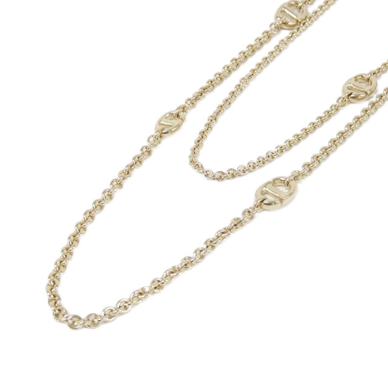 クリスチャンディオール CD ネイビー N2015WOMMT ネックレス