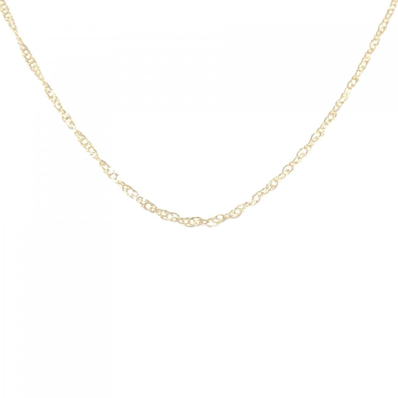 K18YG necklace