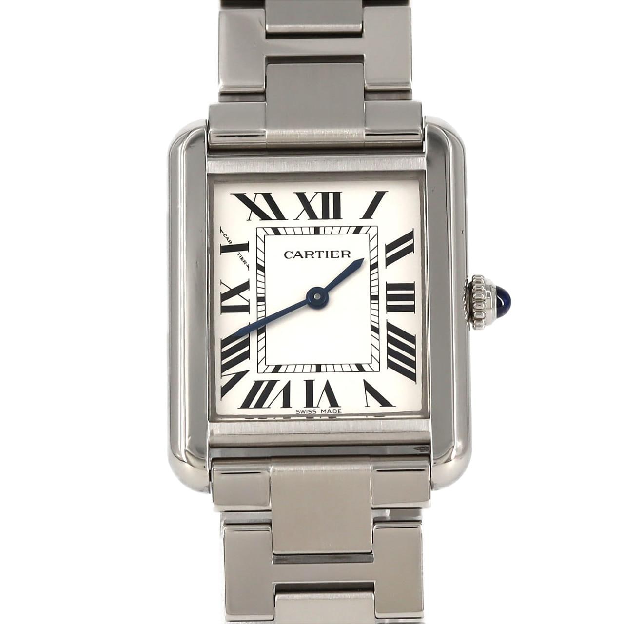 カルティエ タンクソロSM W5200013 SS クォーツ