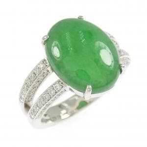 PT900 ヒスイ リング 5.77CT