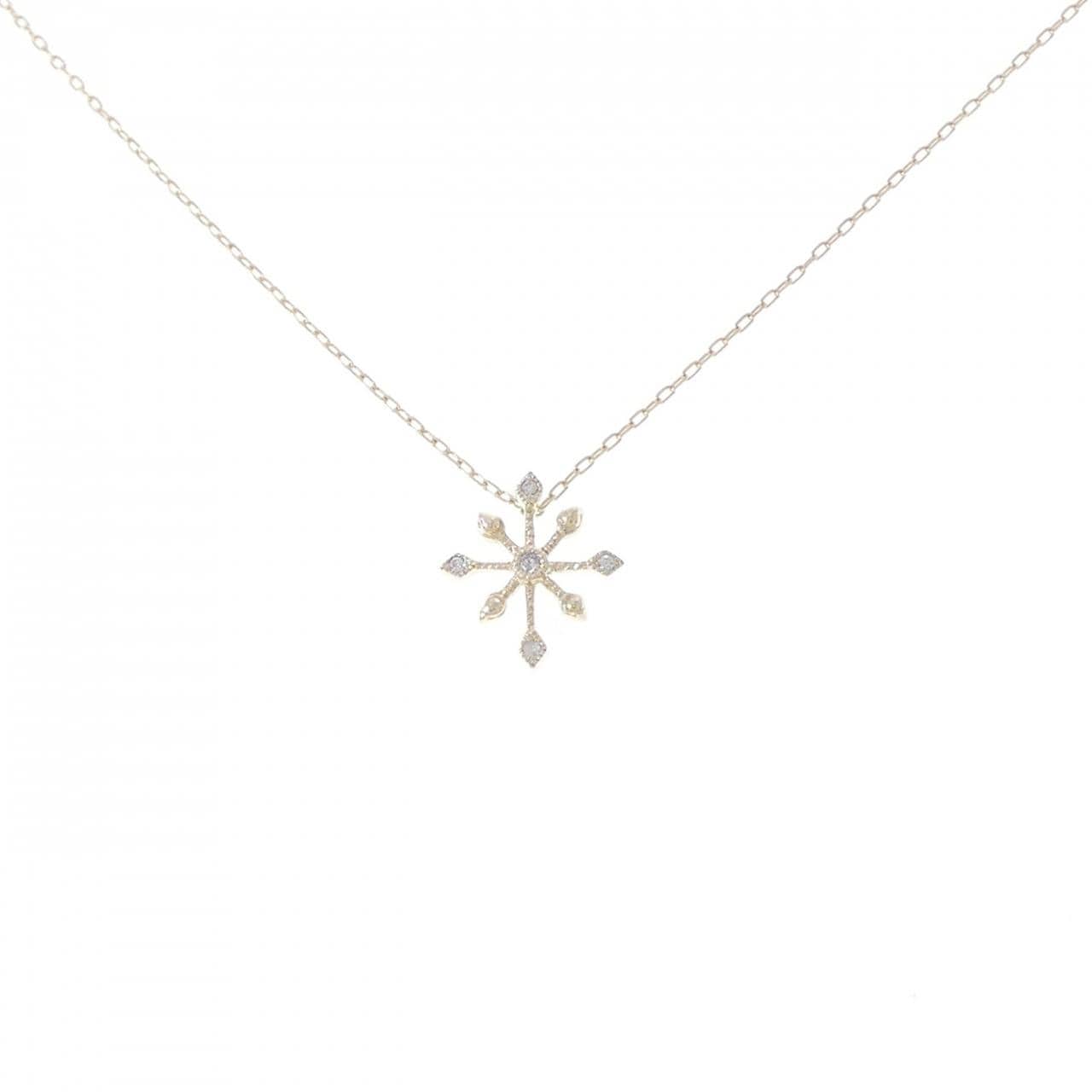 K10YG ダイヤモンド ネックレス