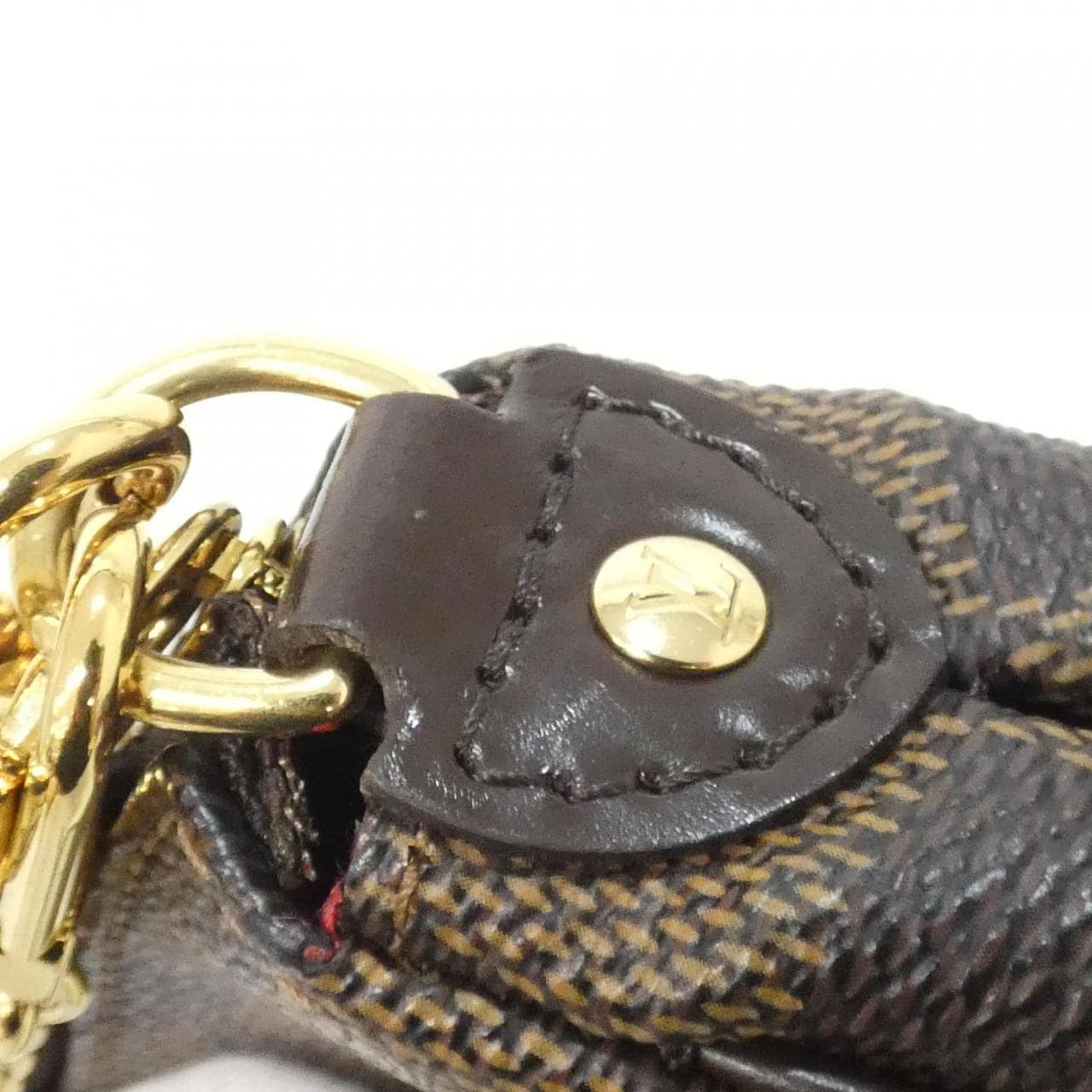 ルイヴィトン ダミエ エヴァ N55213 ショルダーバッグ