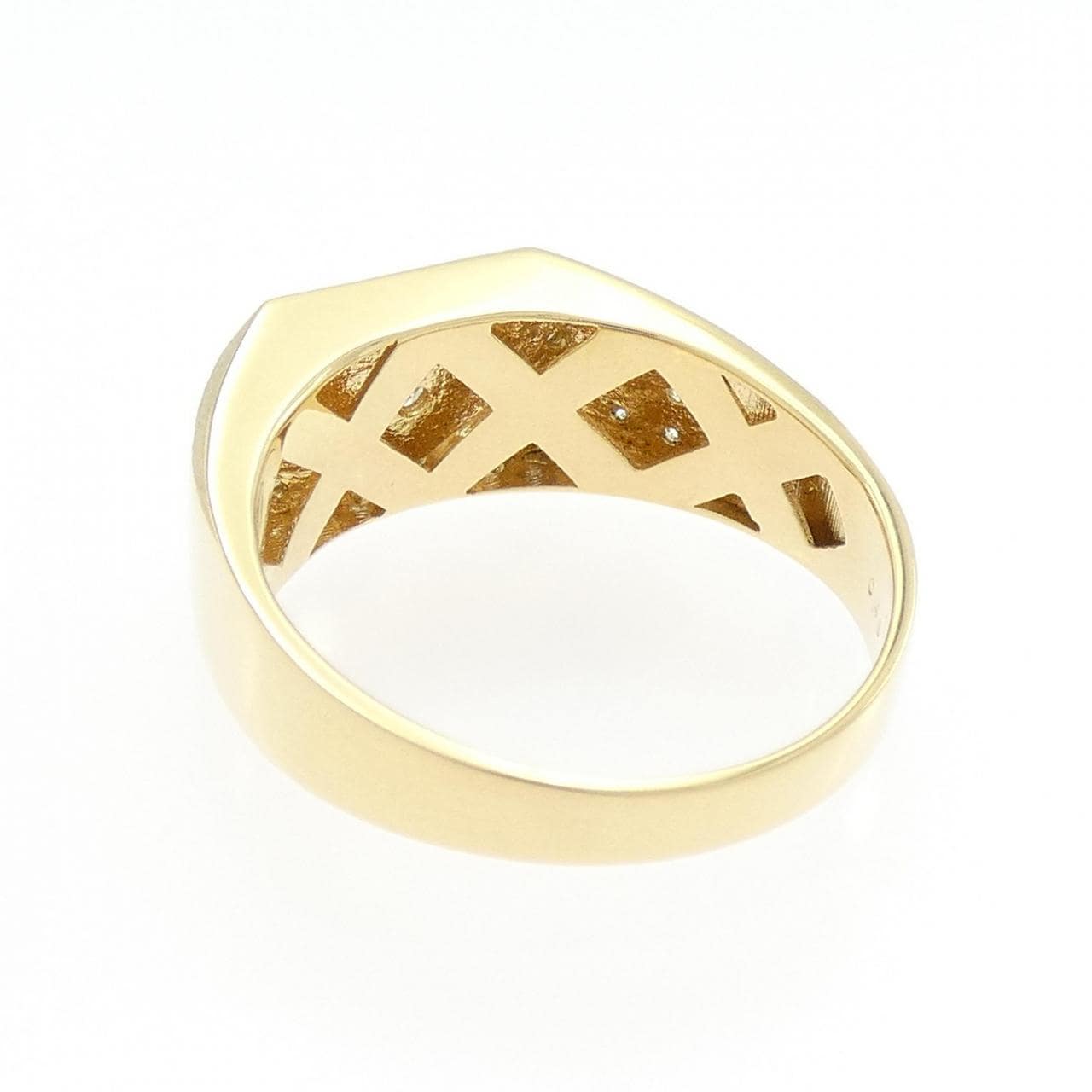 【新品】K18YG ダイヤモンド リング 0.48CT