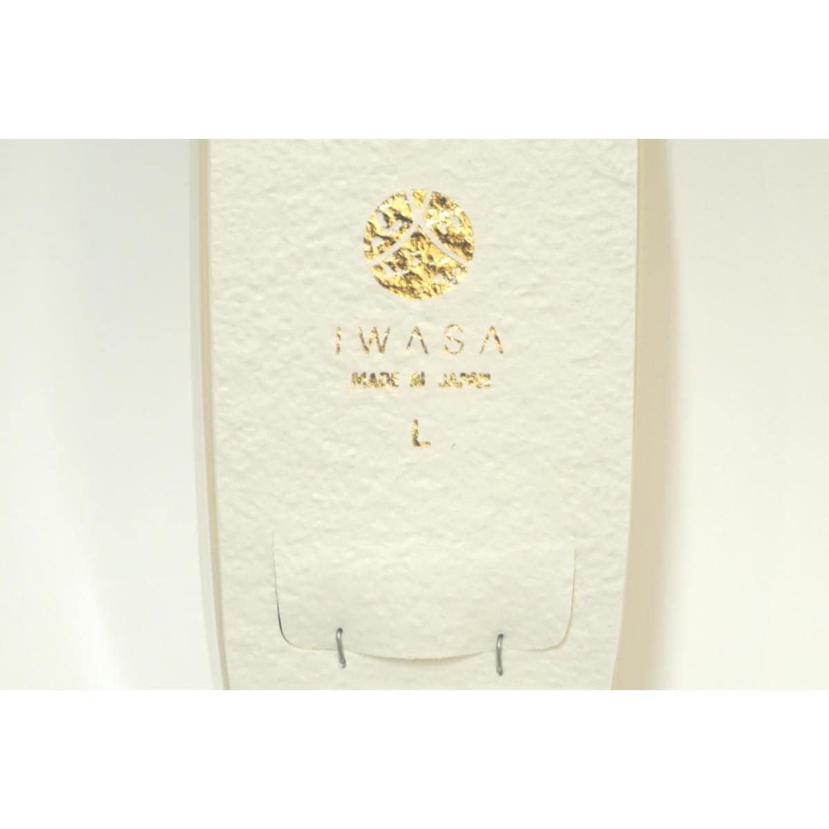 【新品】女草履　Ｌサイズ【ＩＷＡＳＡ】