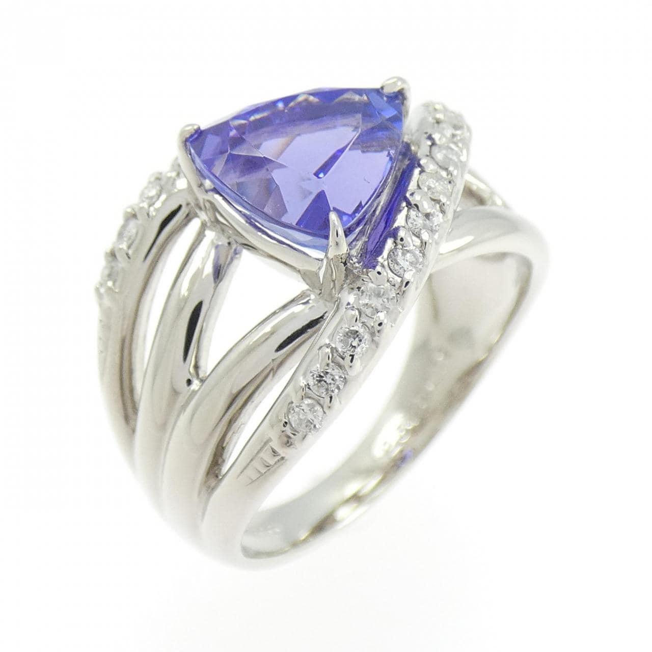 PT900 タンザナイト リング 2.54CT