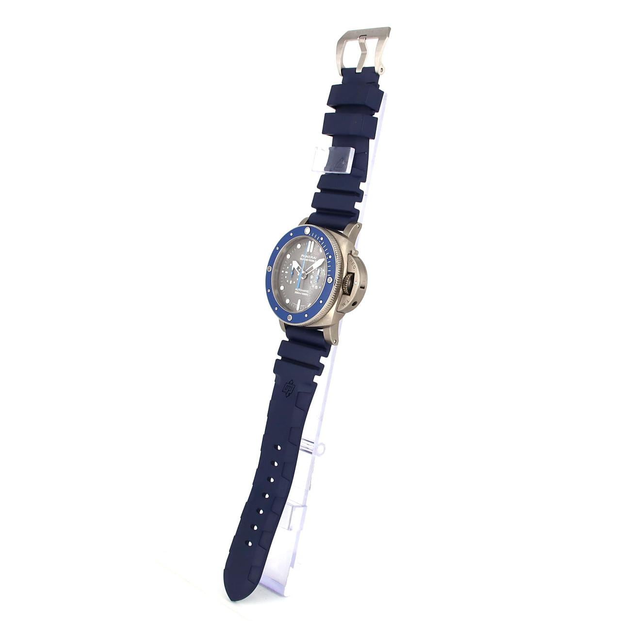 【ノーメンテナンス還元価格】パネライ サブマーシブルクロノ･ギヨーム･ネリー"エディション TI" PAM00982 TI 自動巻