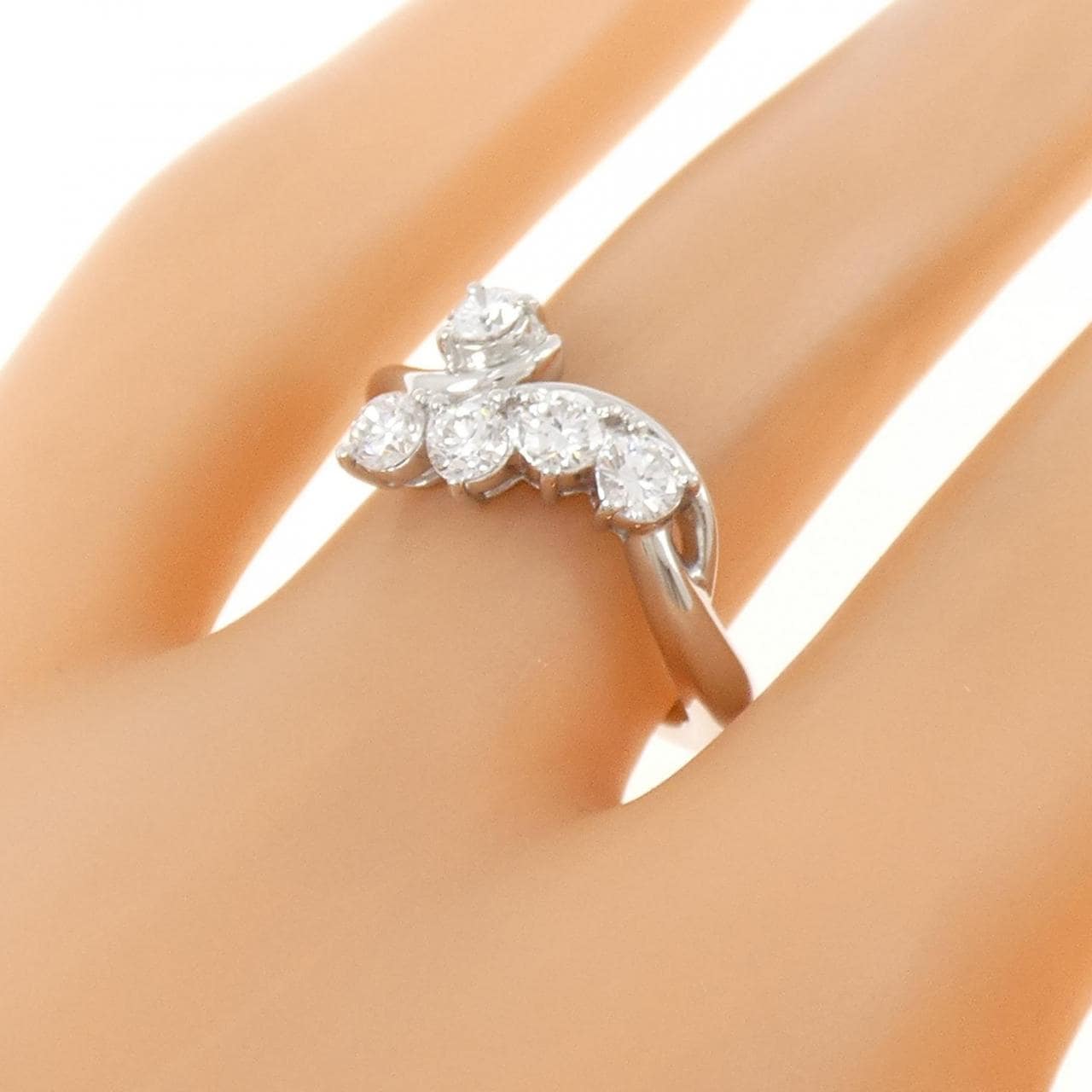 PT900 ダイヤモンド リング 0.60CT
