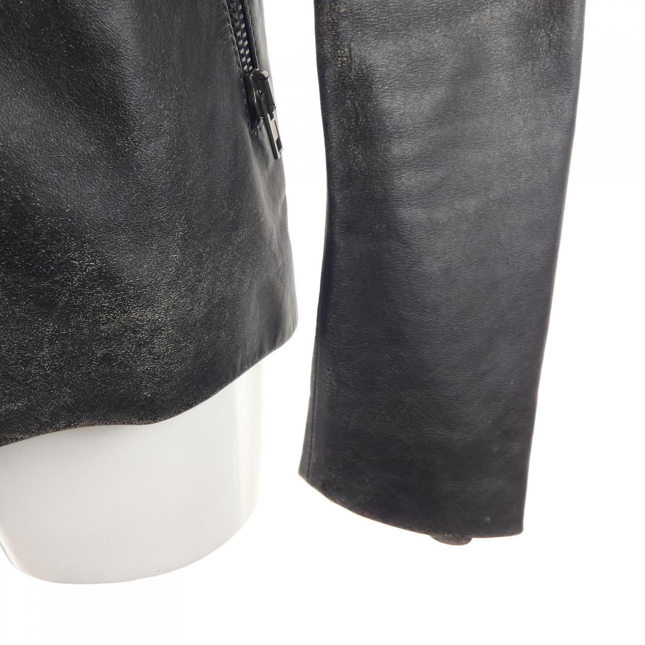 メゾンマルジェラ Maison Margiela ハの字 S50AM0169 レザージャケット