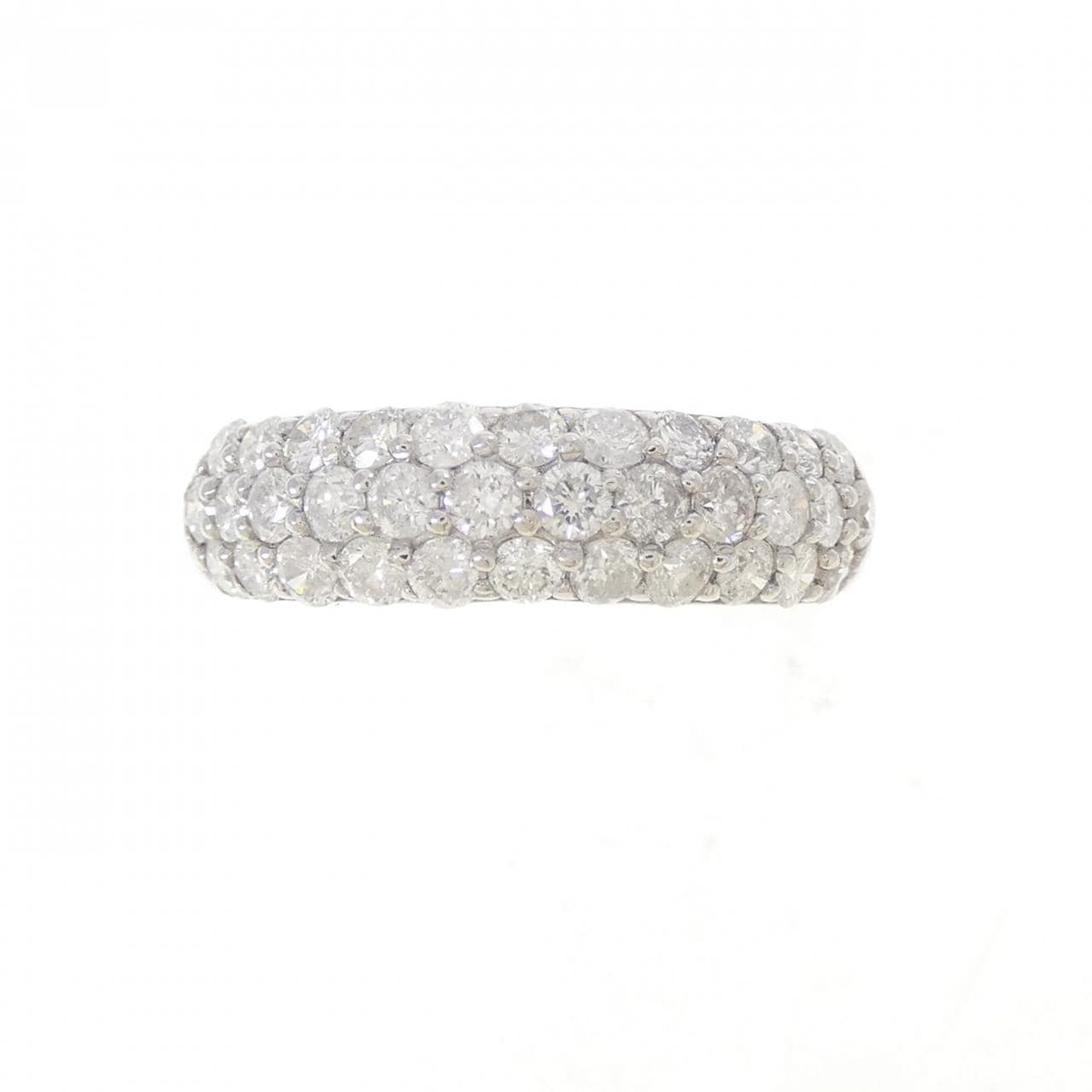 PT900 パヴェ ダイヤモンド リング 1.00CT