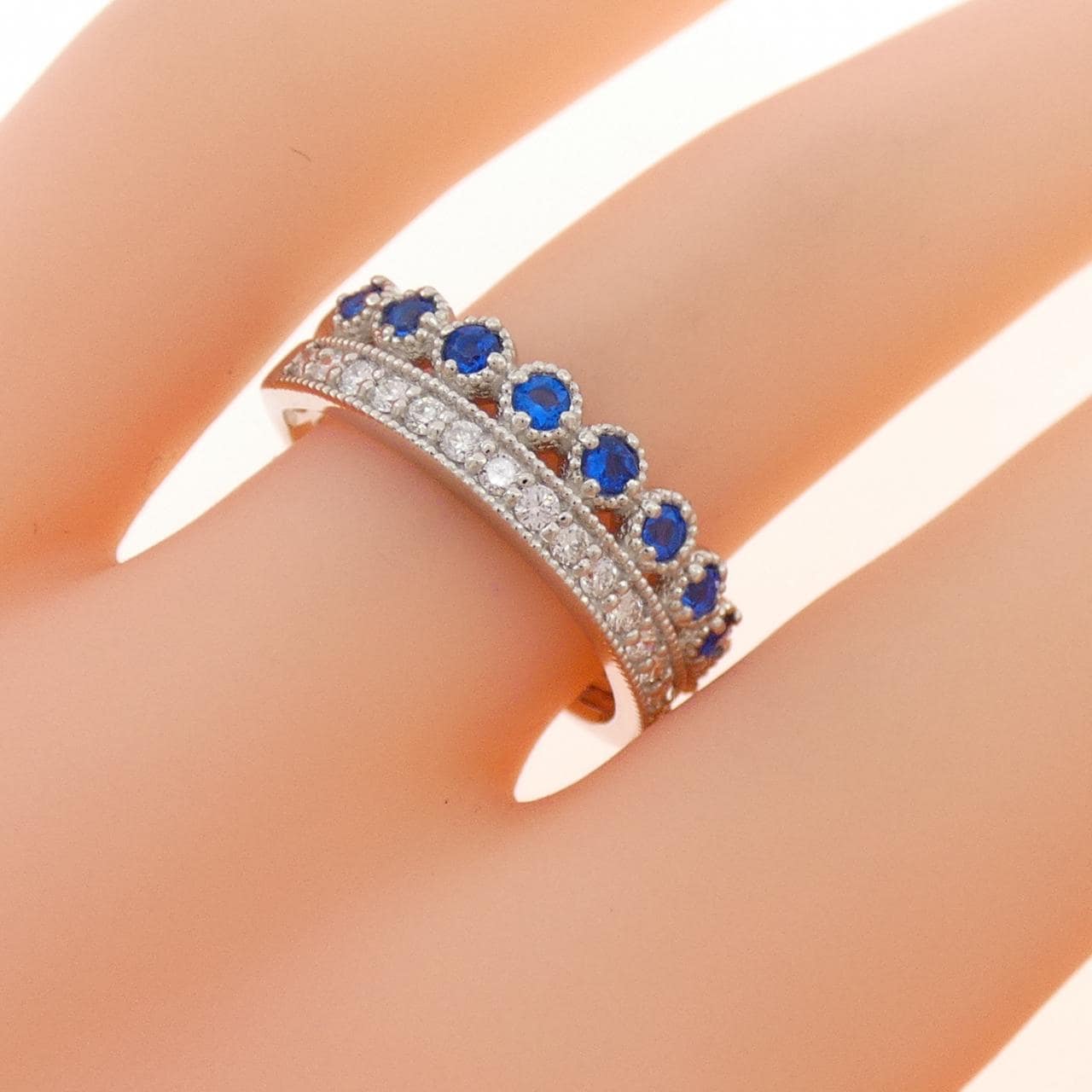 PT900 アウイナイト リング 0.20CT