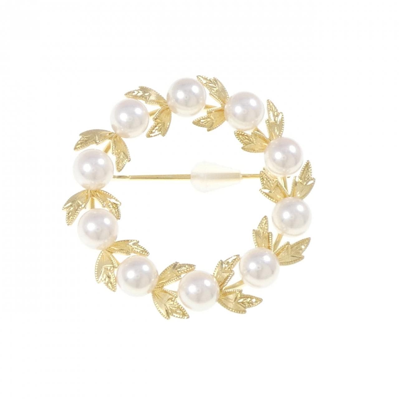 MIKIMOTO Akoya珍珠胸针