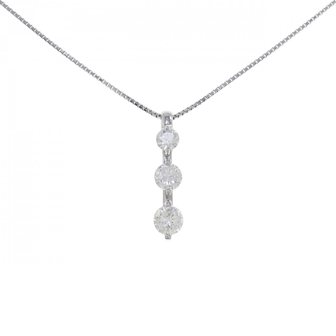 PT900/PT850 ダイヤモンド ネックレス 2.082CT