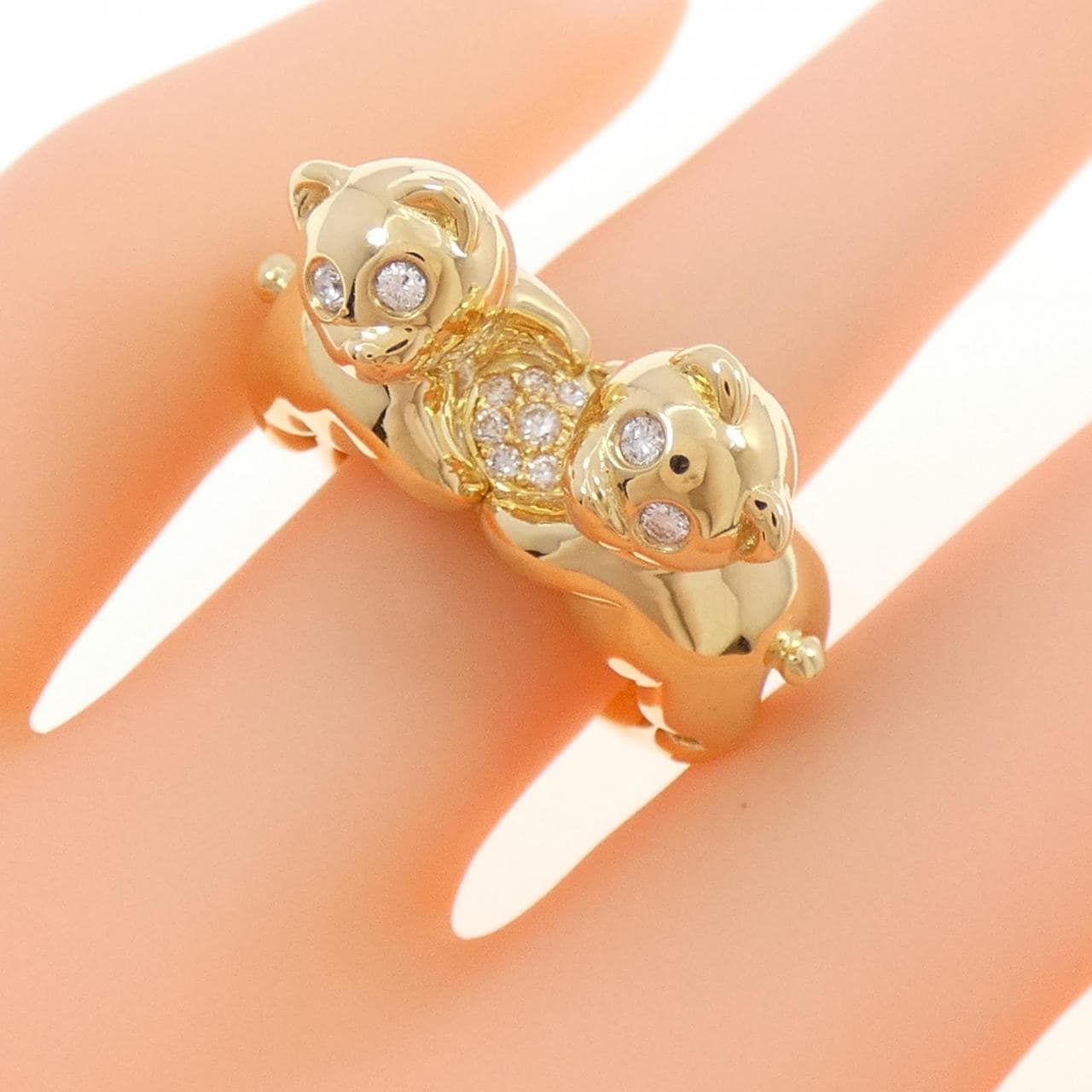 PONTE VECCHIO Vekiokuma 戒指 0.16CT