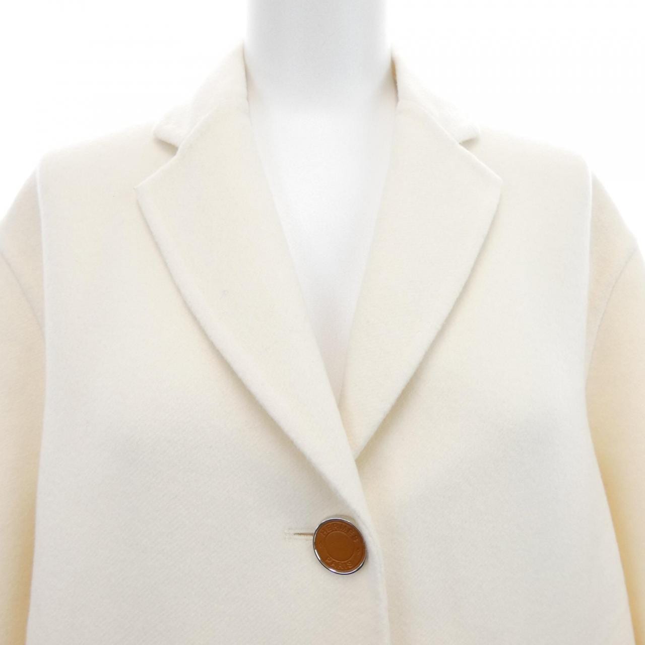 エルメス HERMES クルードセル 3H0188DA ダブルフェイス コート