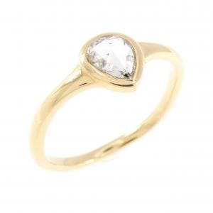【新品】K18YG ダイヤモンド リング 0.43CT
