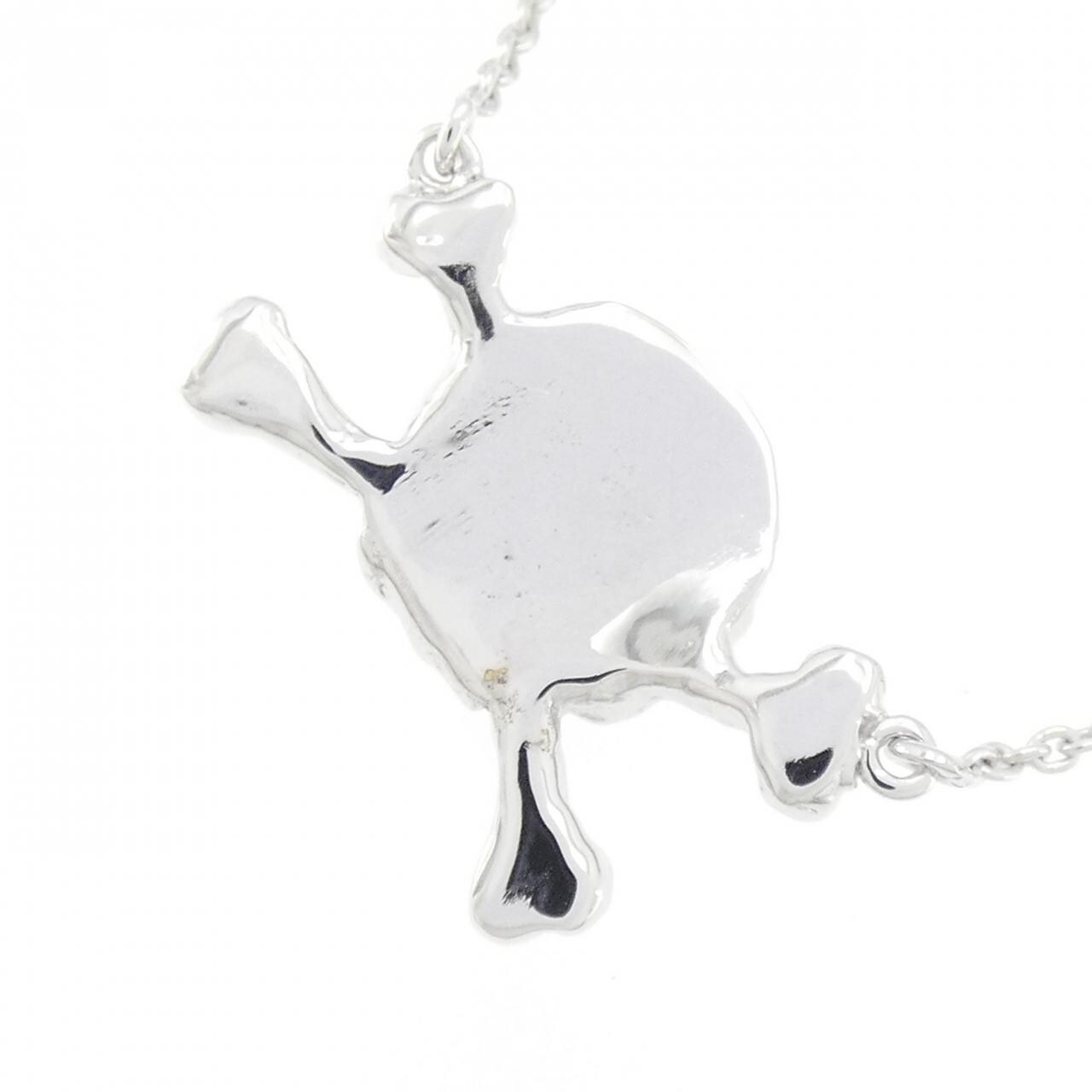 750WG Skull Necklace