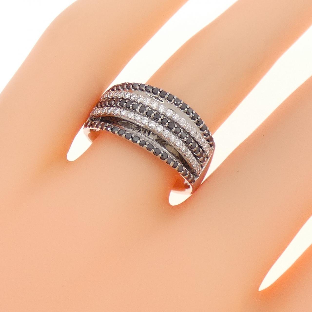 K18WG ダイヤモンド リング 0.20CT