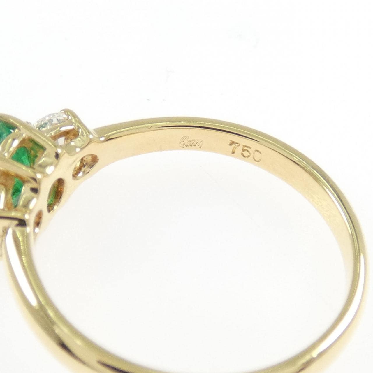 クイーン エメラルド リング 0.50CT