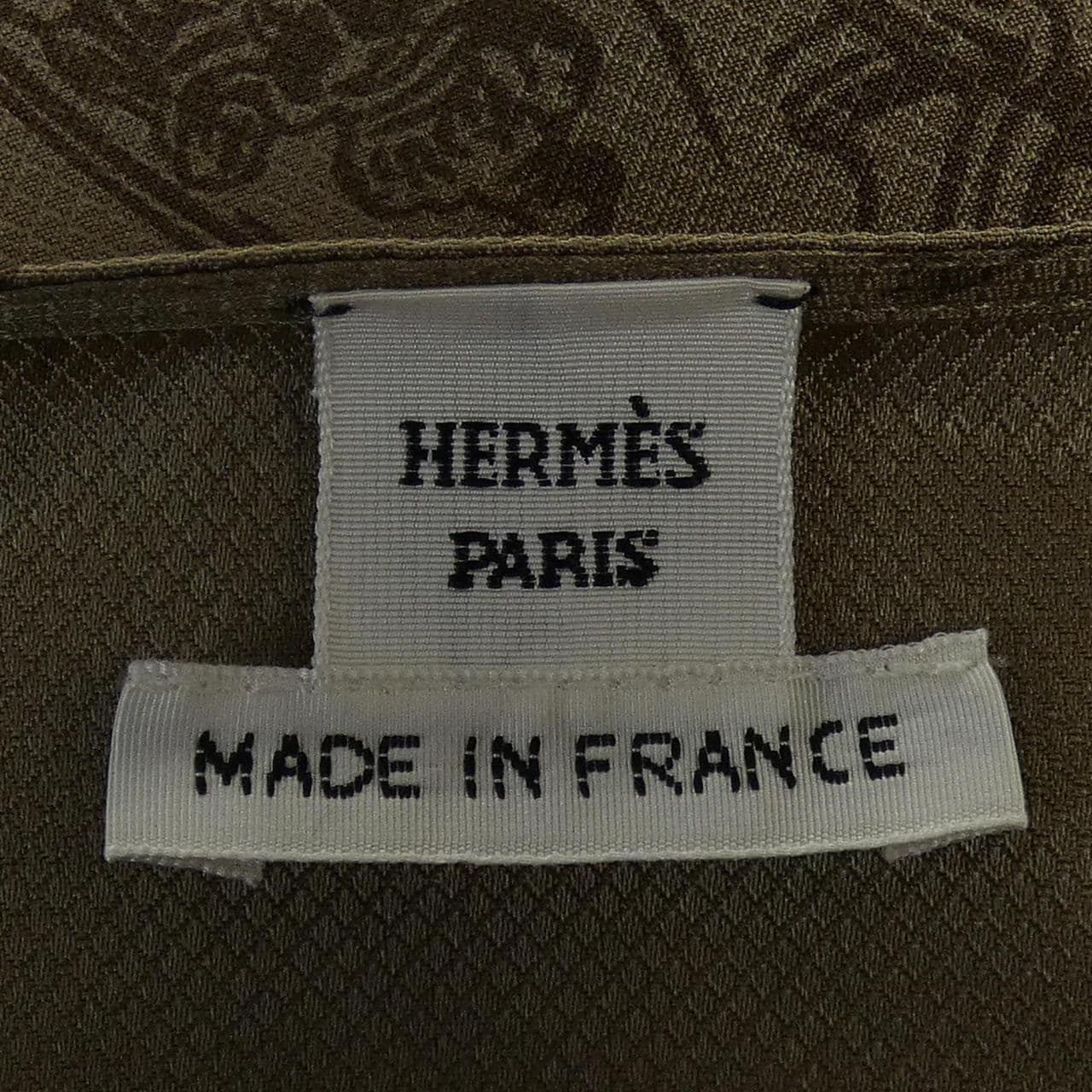 エルメス HERMES EN DESORDRE FINESSE 4H0572DL ツイルレーヌ ワンピース