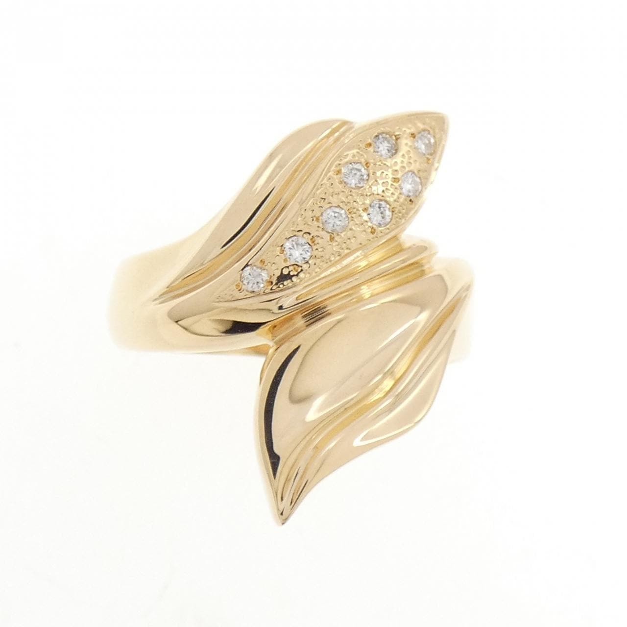 K18PG ダイヤモンド リング 0.07CT