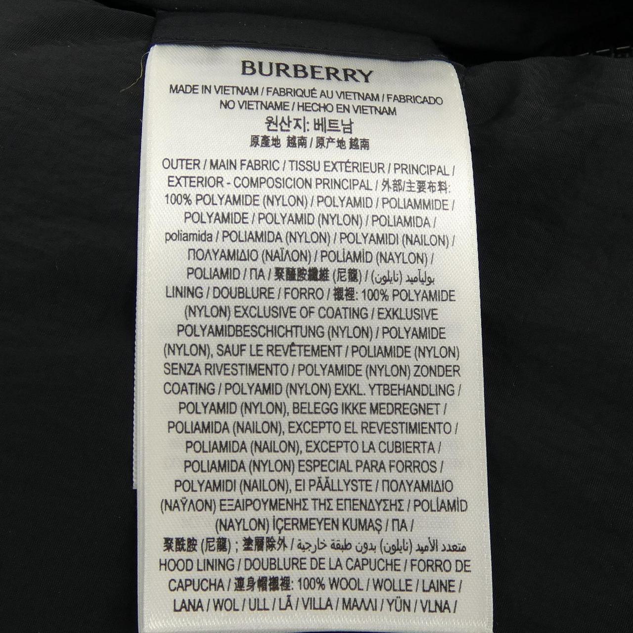 バーバリー BURBERRY 80978911 ダウンコート