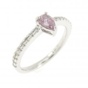 PT900 ダイヤモンド リング 0.253CT FIPP I1 ファンシーカット