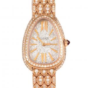 ブルガリ セルペンティセドゥットーリ PG/D･ブレスD 103160 PG･RG クォーツ