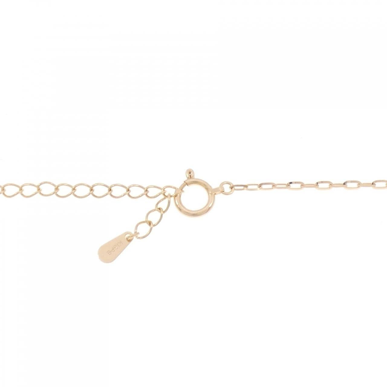 K18PG カラーストーン ネックレス