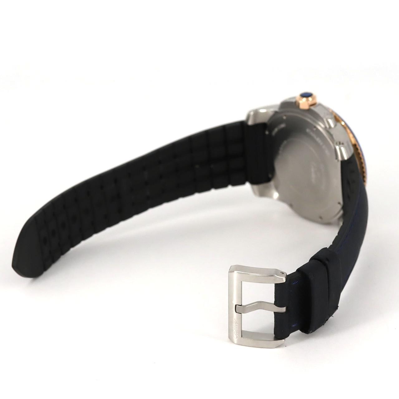 カルティエ カリブル･ドゥ･カルティエダイバー PGコンビ W2CA0008 SSxPG 自動巻