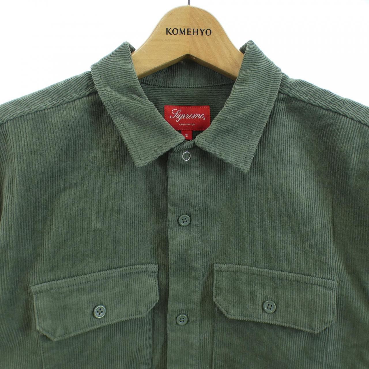 シュプリーム SUPREME GONZ CORDUROY WORK シャツ
