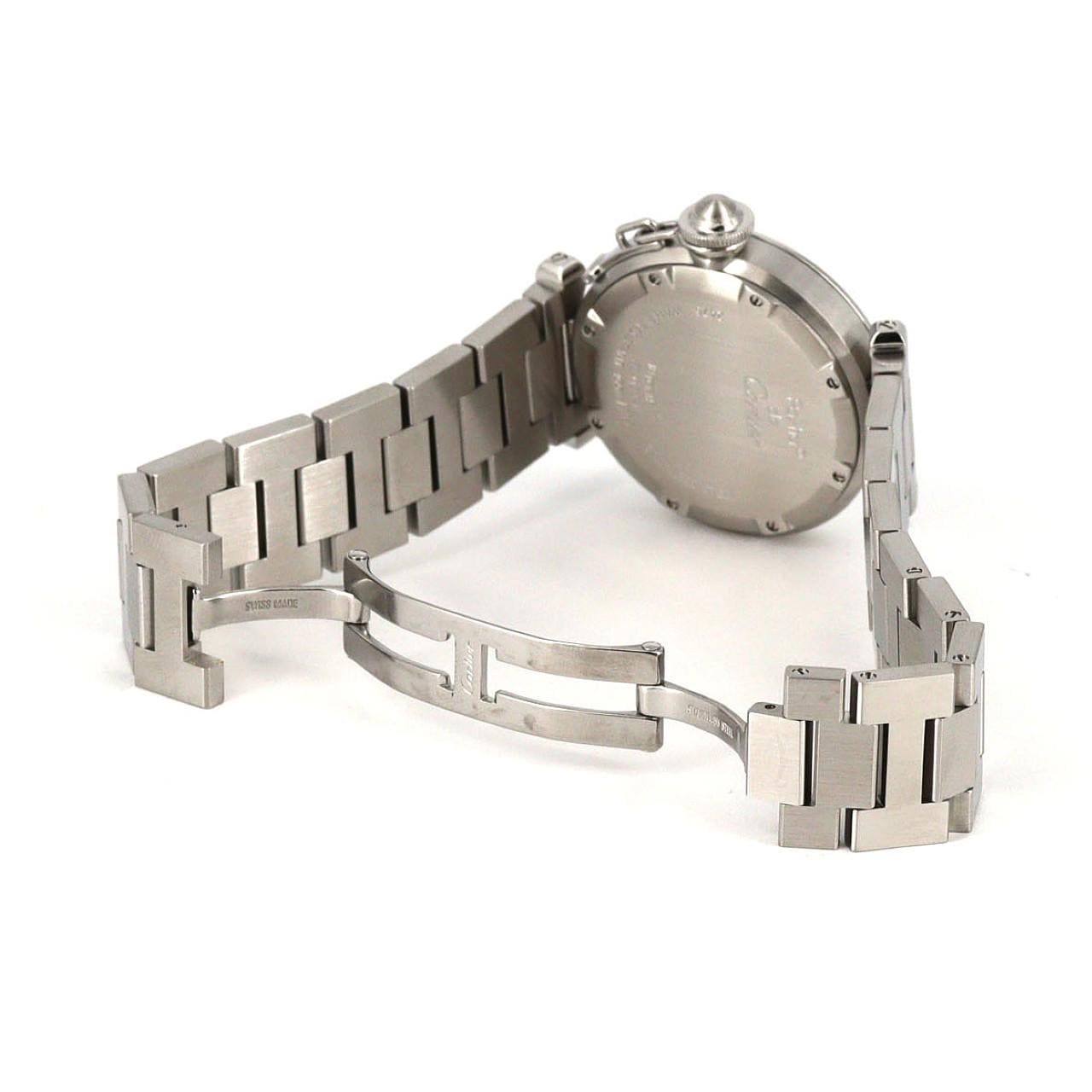 カルティエ パシャCグランデデイト W31055M7 SS 自動巻