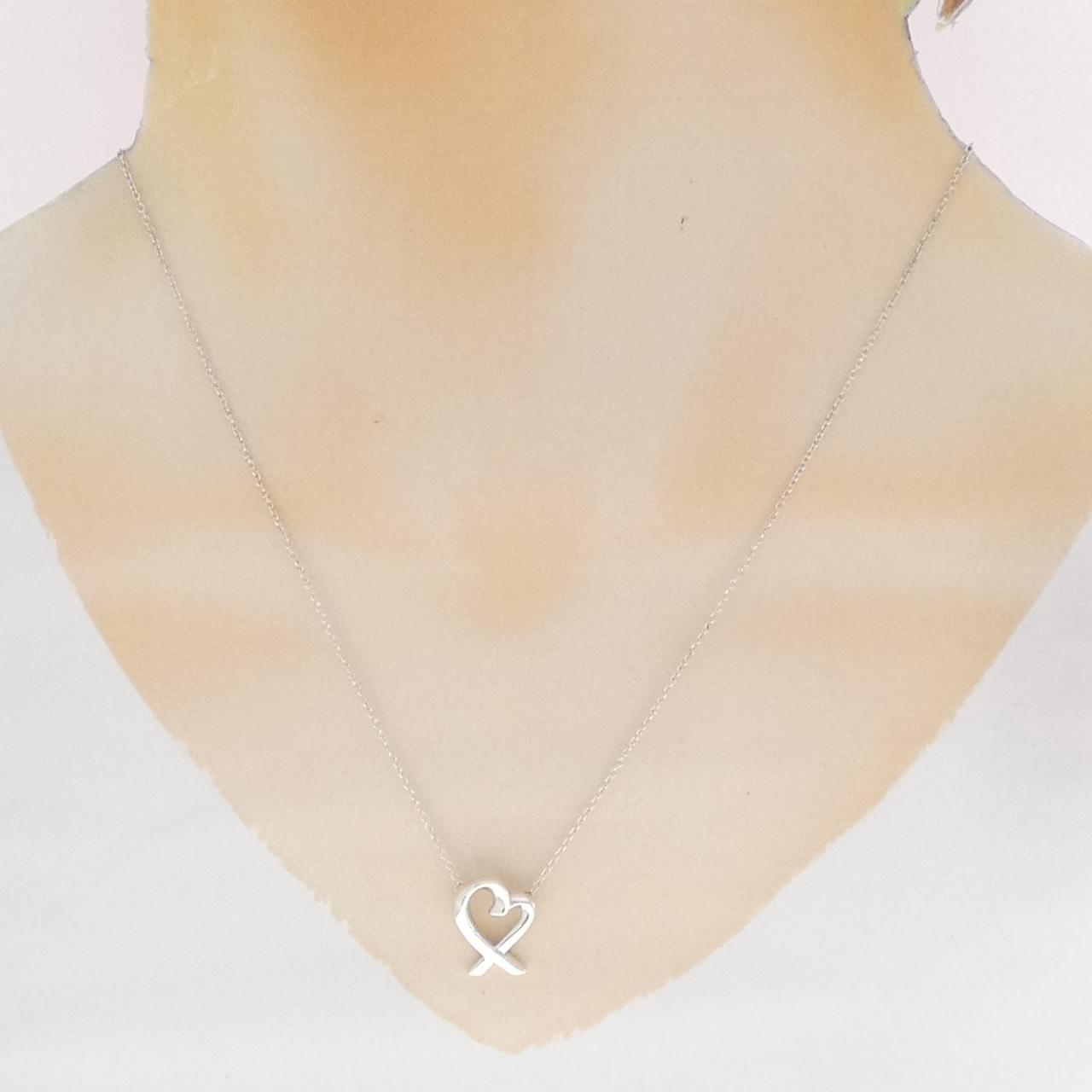 ティファニー ラビングハート スモール ネックレス