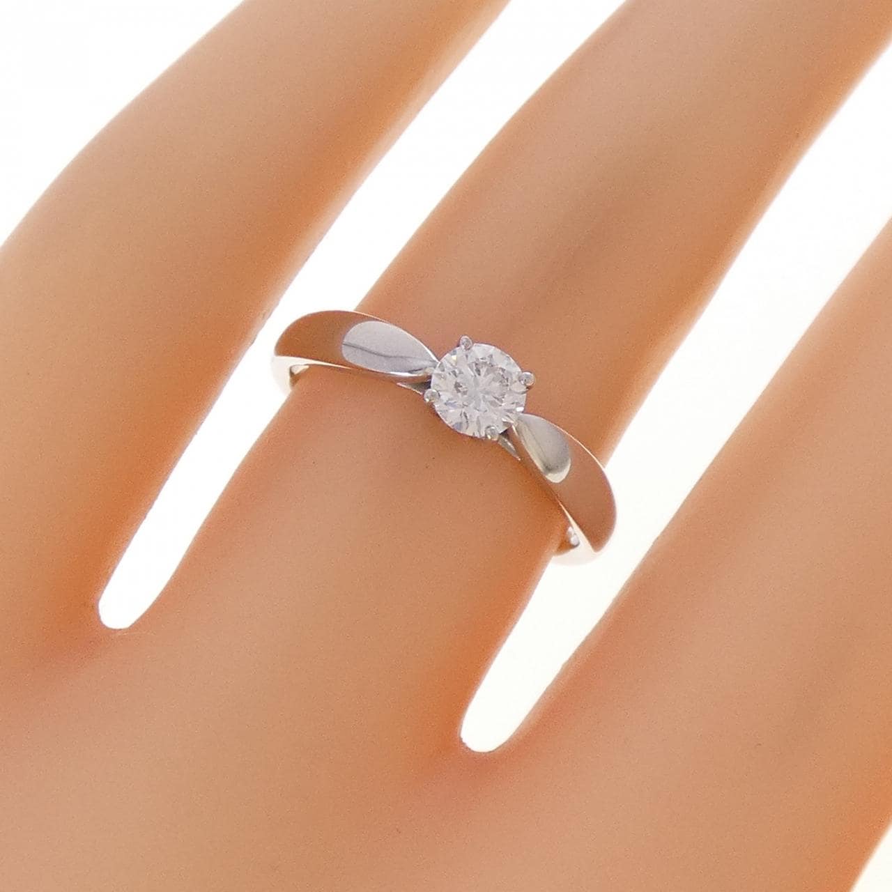 ティファニー ハーモニー リング 0.30CT I VVS1 3EXT