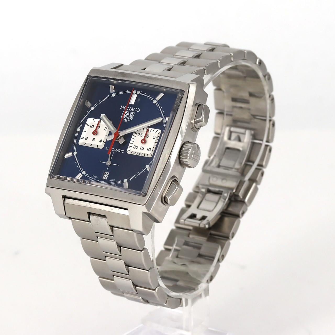 【ノーメンテナンス還元価格】タグ･ホイヤー モナコ･キャリバーホイヤー02クロノグラフ CBL2111.BA0644 SS 自動巻