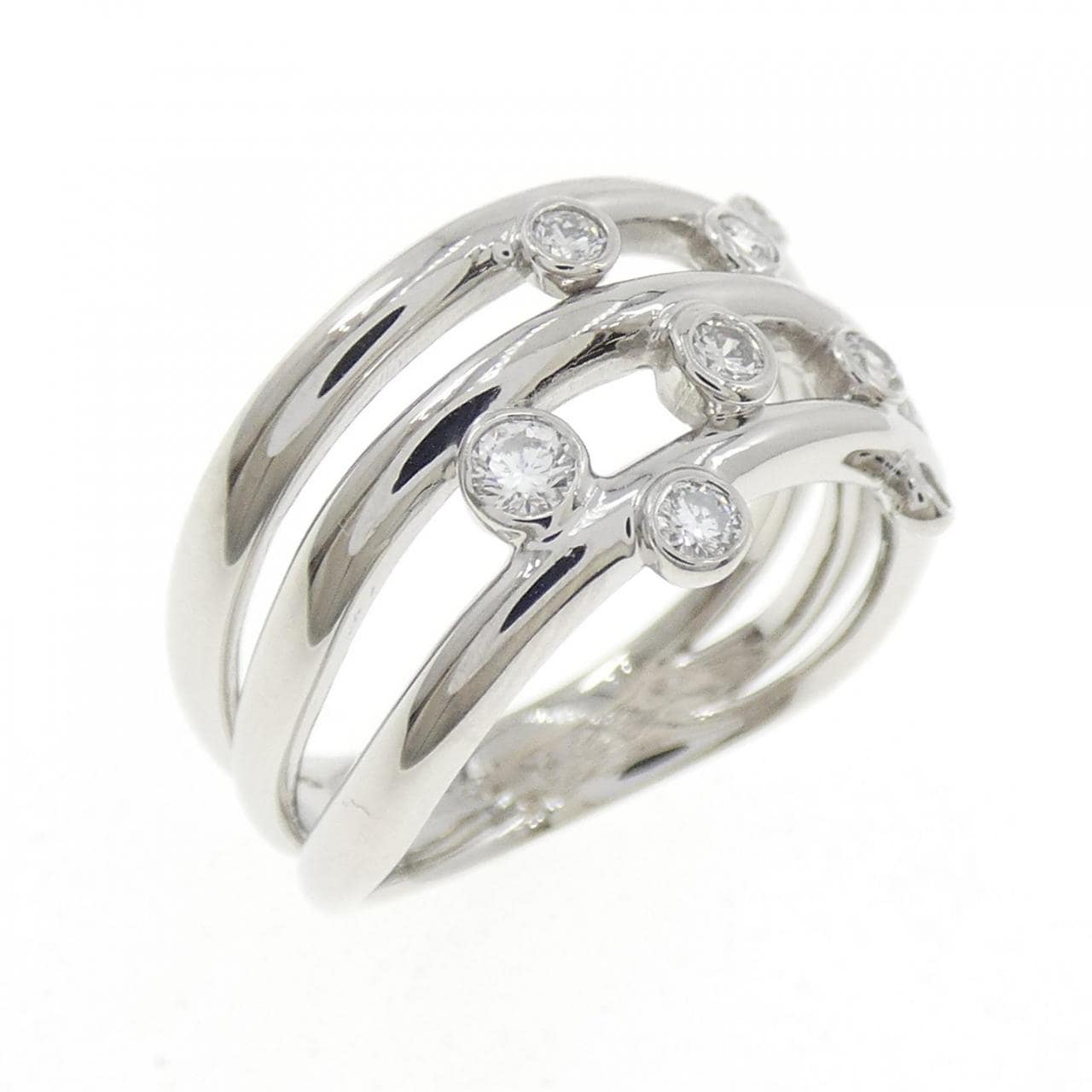 PT900 ダイヤモンド リング 0.23CT