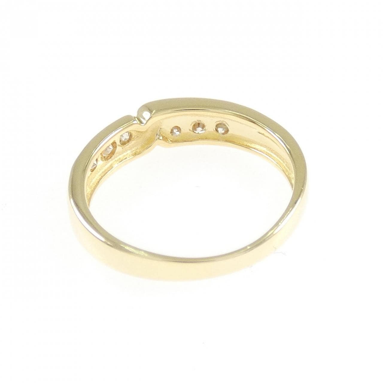 K18YG ダイヤモンド リング 0.10CT