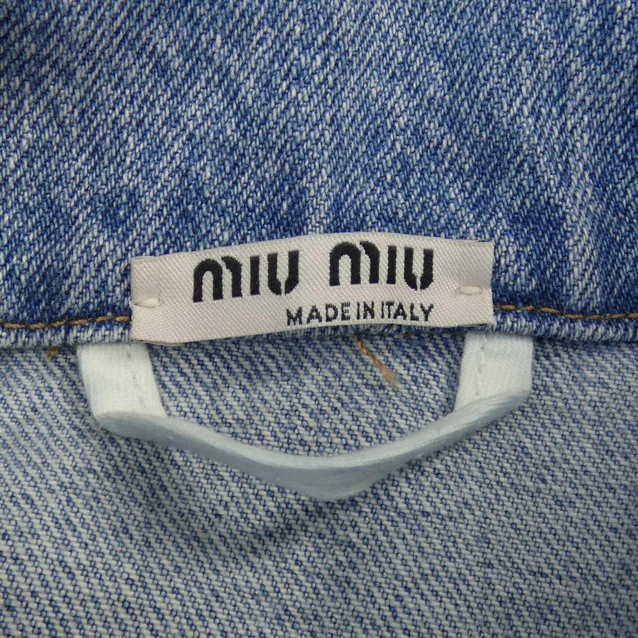 ミュウミュウ MIU MIU デニムジャケット