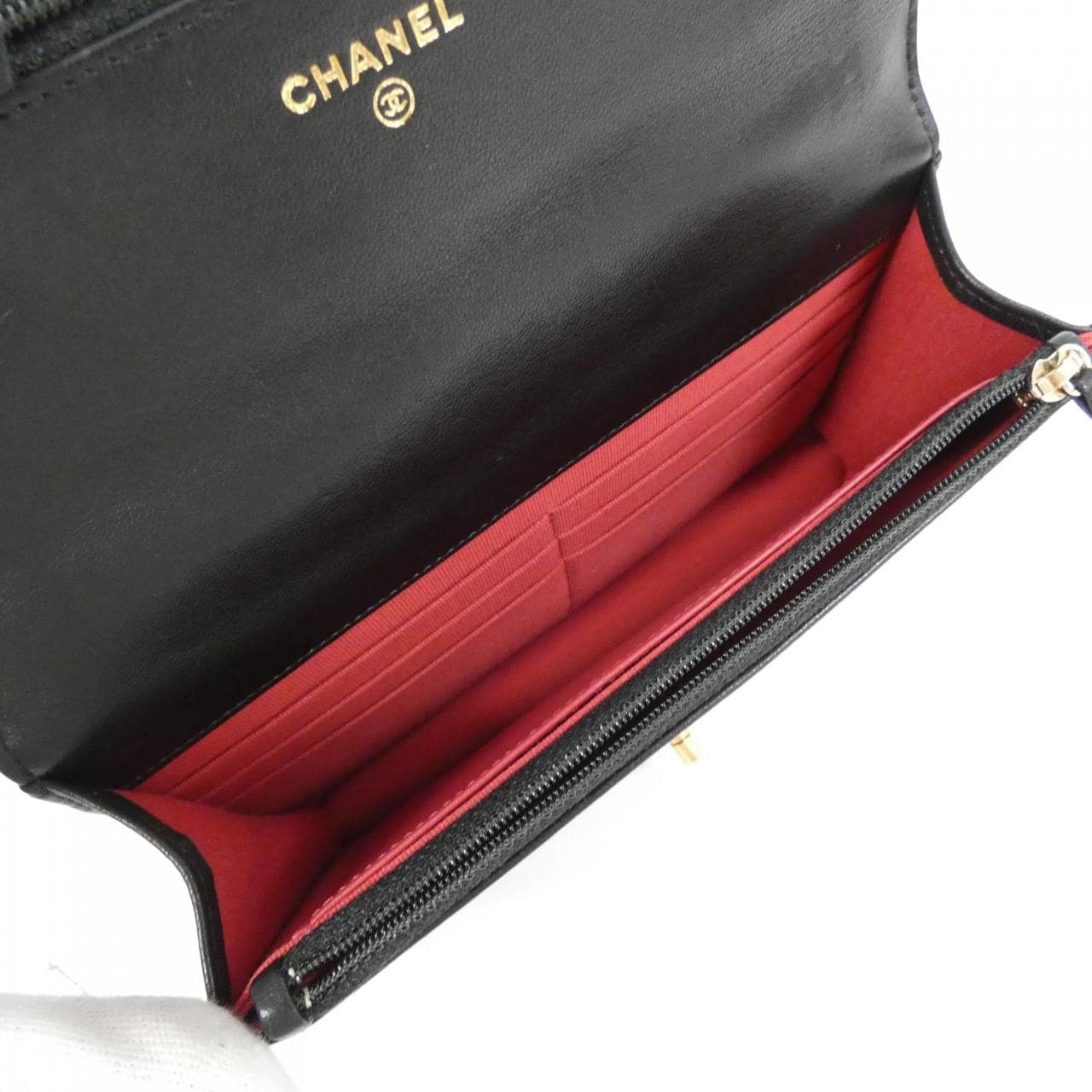 CHANEL CHANEL 19 Line AP3267 Chain Wallet