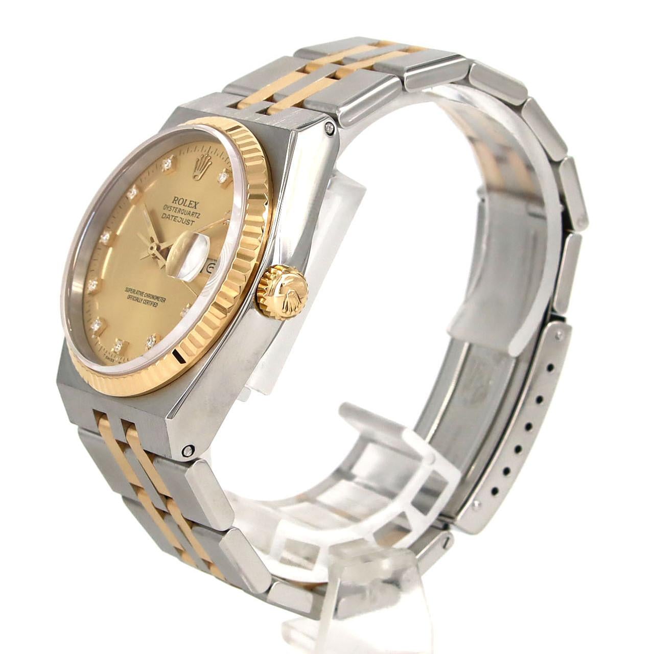 ロレックス オイスタークォーツ 17013G SSxYG クォーツ E番