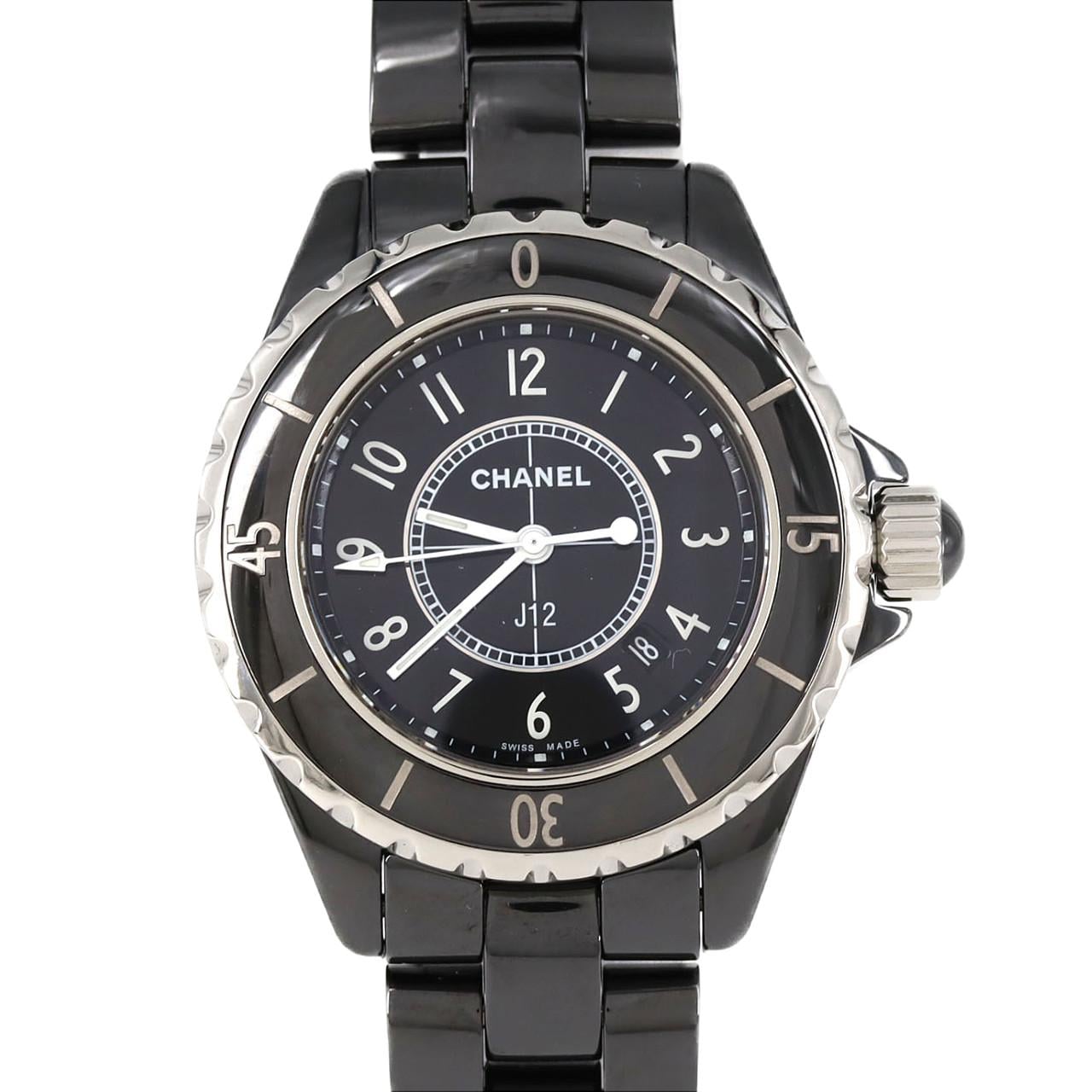シャネル J12 33mmセラミック H0682 セラミック クォーツ