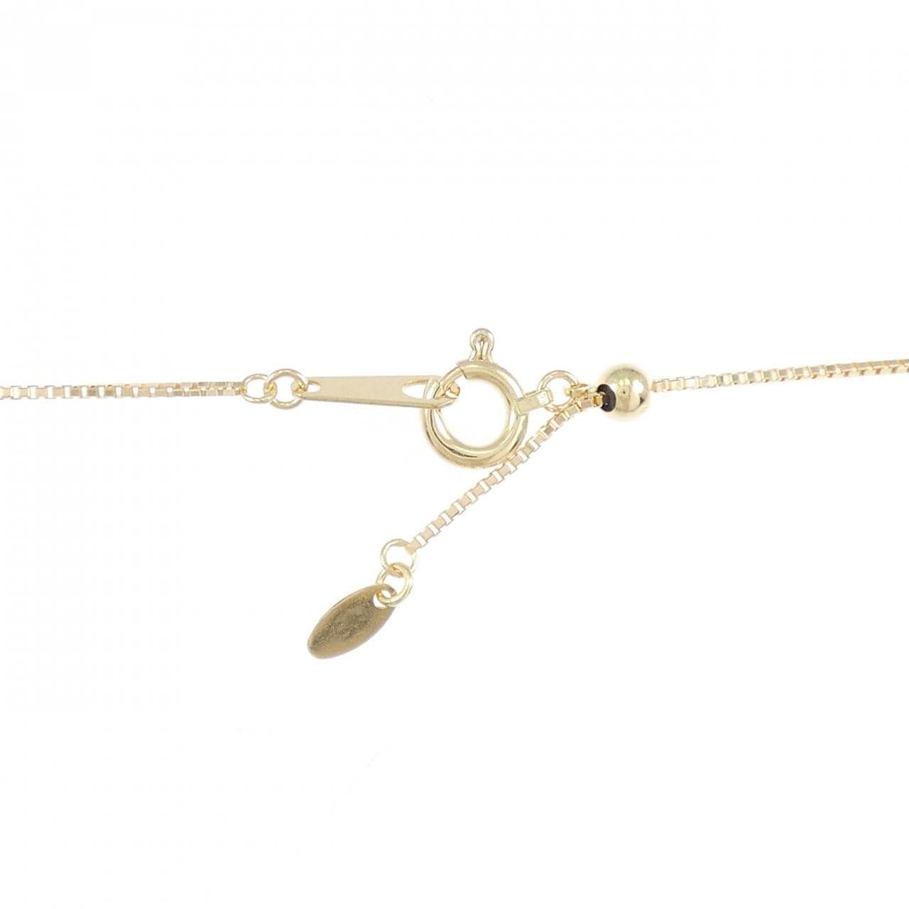 K18YG ルビー ネックレス 0.43CT
