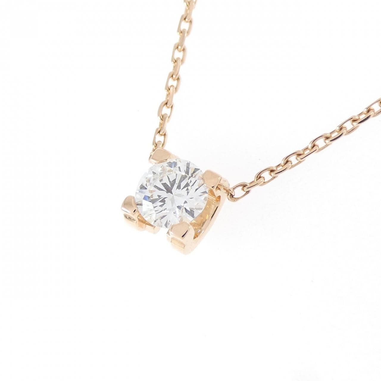 カルティエ Cドゥ カルティエ ネックレス 0.30CT G VVS1 3EXT