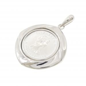 PT900(枠) コイン ペンダント