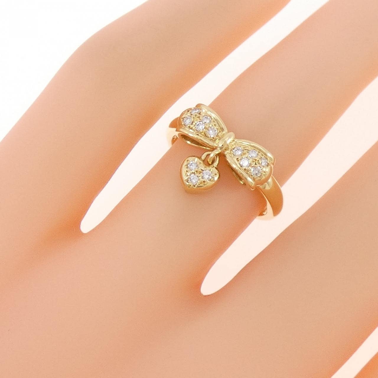 タサキ ダイヤモンド リング 0.09CT