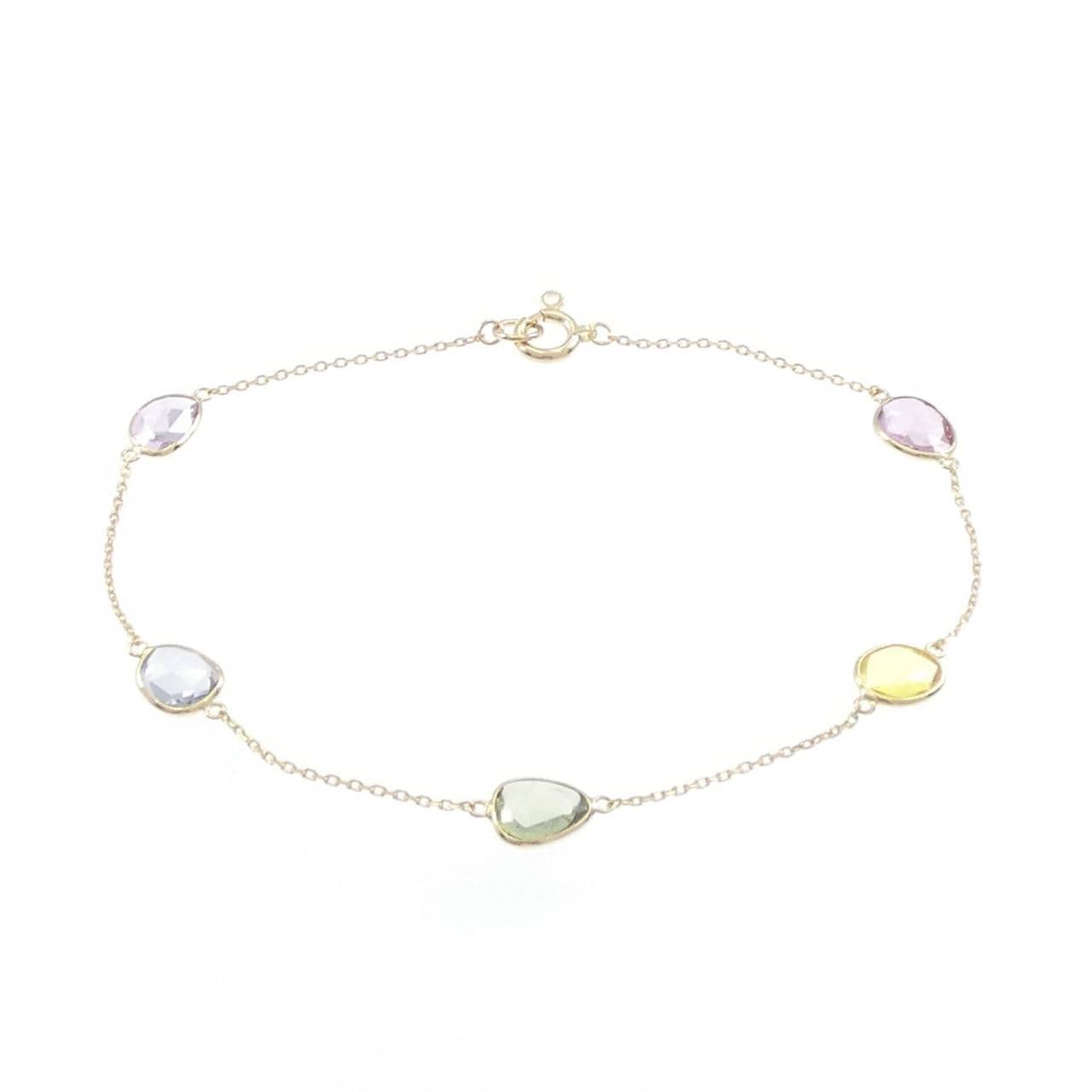 K18YG サファイヤ ブレスレット