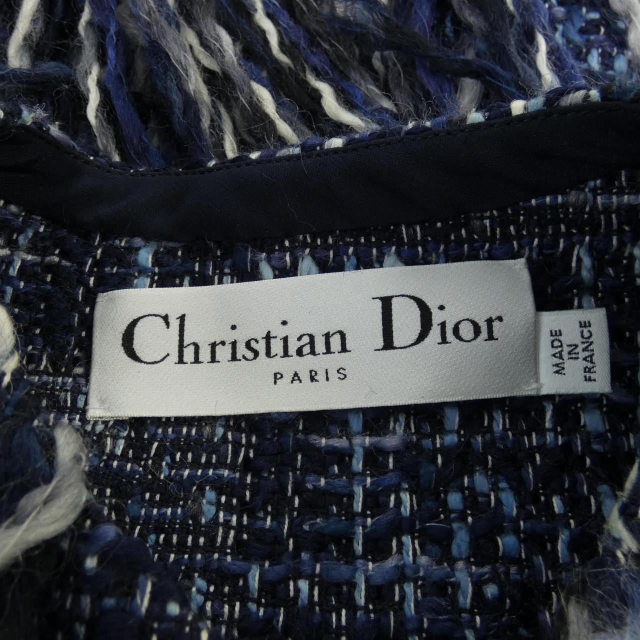 クリスチャンディオール CHRISTIAN DIOR ノーカラージャケット